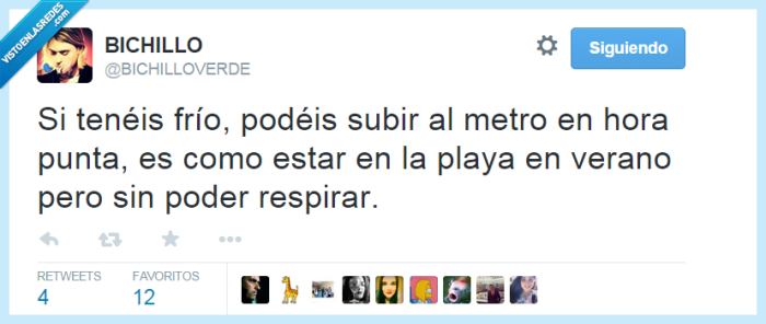 sobaquera,olor,frio,tener,subir,hora,punta,lleno,calor,playa,verano,respirar