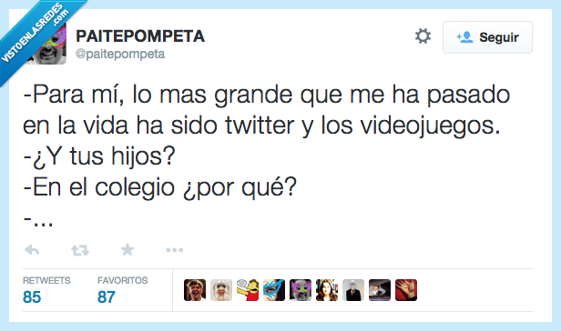 grande,jamas,pasado,vida,twitter,videojuego,cole,gamer,por,padre,mal