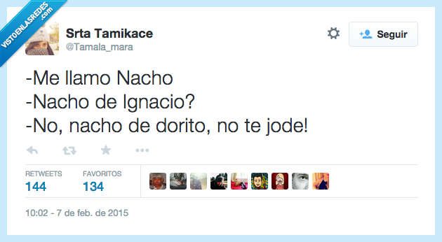 nacho,Ignacio,dorito,nombre