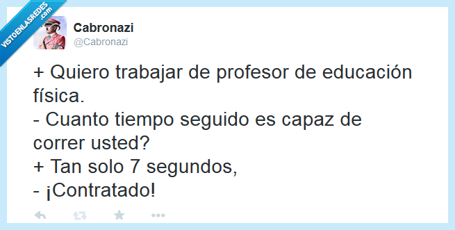 contratado,profesor,correr,educacion,fisica,forma,deporte,entrevista,segundo