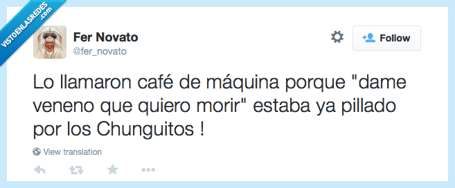 morir,dame,chunguitos,cancion,café,veneno,máquina