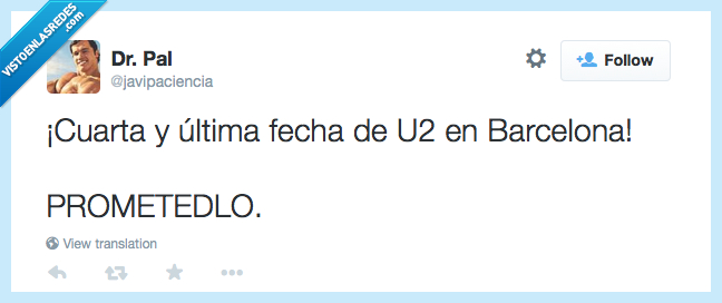 basta ya,m&uacute;sica,fechas,barcelona,concierto,u2