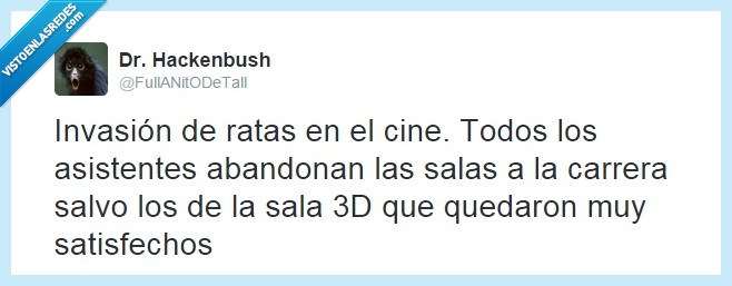 cine,ratas,3d,realidad,satisfecho,sentir,invasion,sala,abandonar