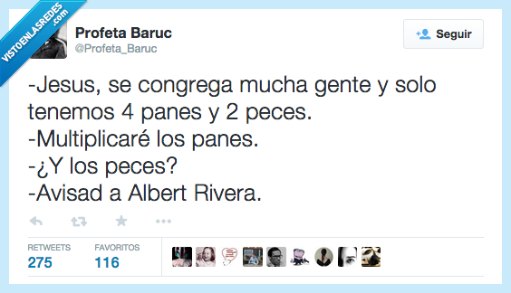 Jesus,panes,peces,avisar,avisad,Albert Rivera,pescar,biblia