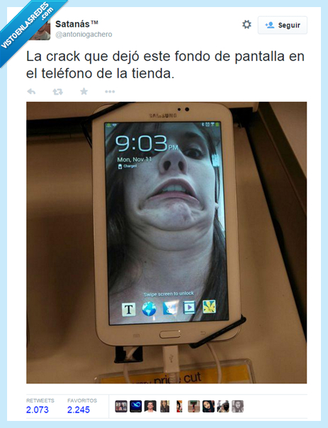 cara,troll,chica,gracioso,jeto,selfie,movil,fondo,pantalla