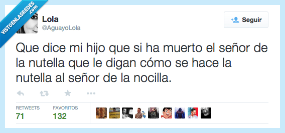 morir,muerto,señor,Nutella,receta,decir,digan,Nocilla