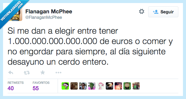 Comer,engordar,millones,dinero,cerdo,entero,desayunar