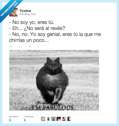 amor,desamor,incompatibles,fabuloso,i´m fabulous,chirría