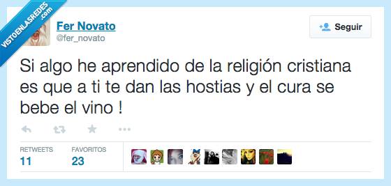 aprender,aprendido,religión,cristiana,cura,vino