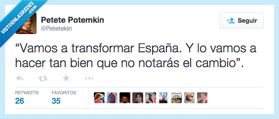 transformar,España,vamos,hacer,bien,notar,notarás,no,cambio,igual