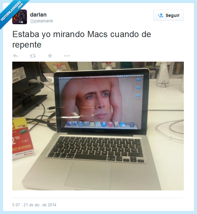 mac,nicolas cage,alcampo,tienda,ordenador,abdominales,fondo,pantalla,wallpaper