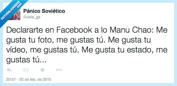 me gusta,foto,estado,manu chao,me gustas tu