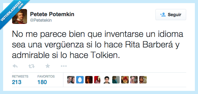parecer,parece,bien,inventar,inventarse,idioma,vergüenza,Rita Barberá,admirable,hace,Tolkien,discurso,Fallas,Falles,fail