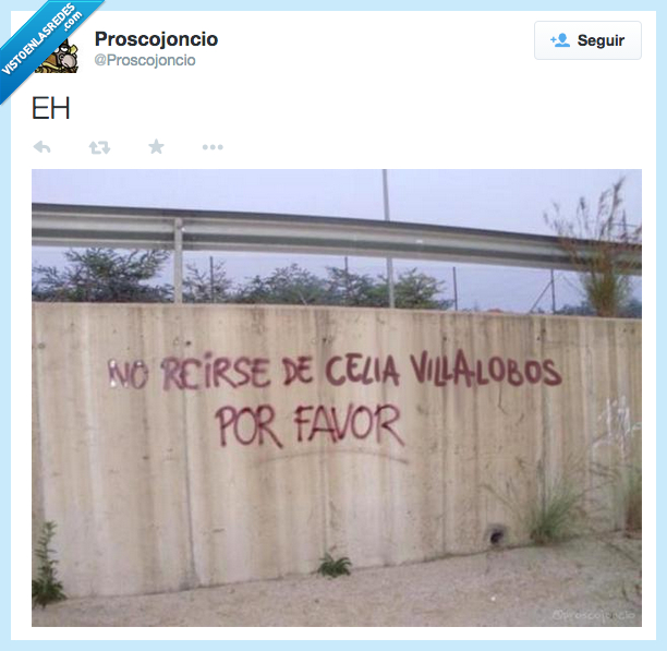 no,reír,reírse,Celia Villalobos,por favor,graffiti,Candy Crush,debate