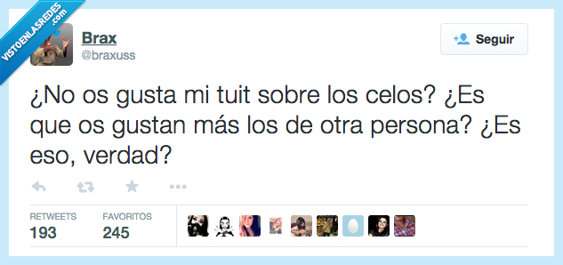 gusta,gustar,gustan,tuit,tweet,celos,otra,persona