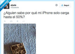 Enlace a Debe ser cosa del cargador, cambia de enchufe por @Goselote