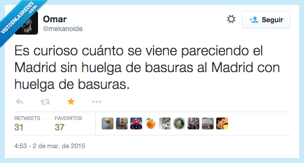 curioso,Madrid,basura,huelga,sucio,limpio,parece