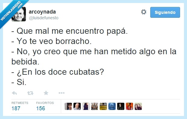 borracho,mal,hijo,bebida,meter,algo,beber,cubatas,doce