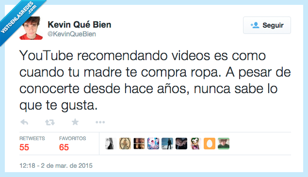 twitter,youtube,madres,recomendación,verdad,kevinquebien,youtubers