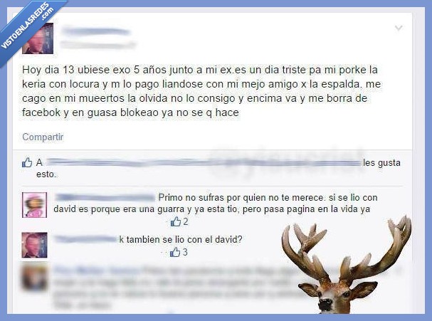 cuernos,novia,ex,aniversario,cumplir,david,chico,otro,novio,infiel,muchos