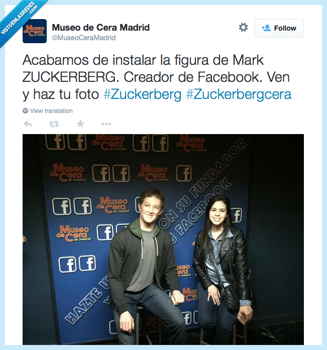 museo de cera,madrid,mark zuckerberg,facebook,drama,ni de lejos,amparo baró,monedero
