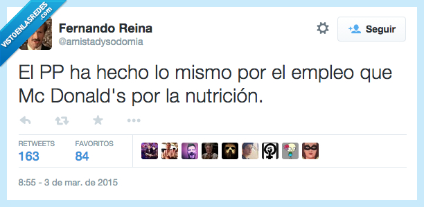 pp,partido popular,partido,popular,hecho,mismo,empleo,trabajo,ocupacion,McDonald's,mcdonalds,nutrición