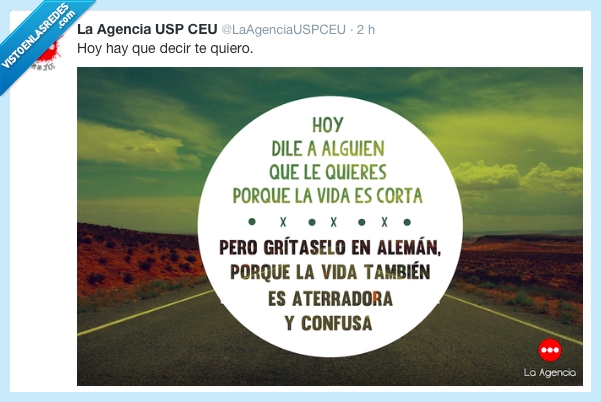 alemán,te quiero,vida,confusa,aterradora,gritar