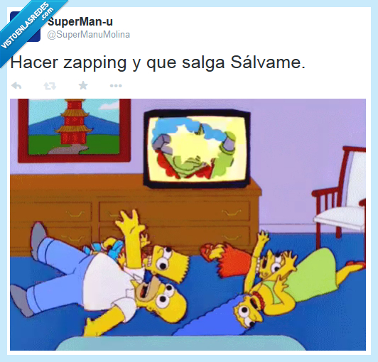 sálvame,zapping,los simpson,ataque epiléptico,japón