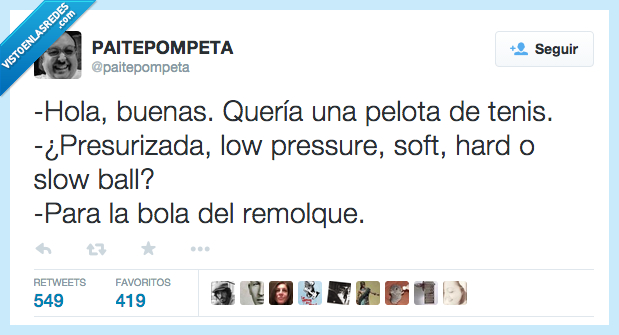 querer,quería,pelota,tenis,presurizada,low pressure,soft,hard,slow,ball,bola,remolque