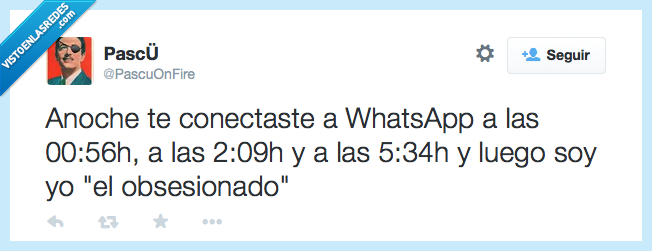 conexión,whatsapp,obsesionado,última hora