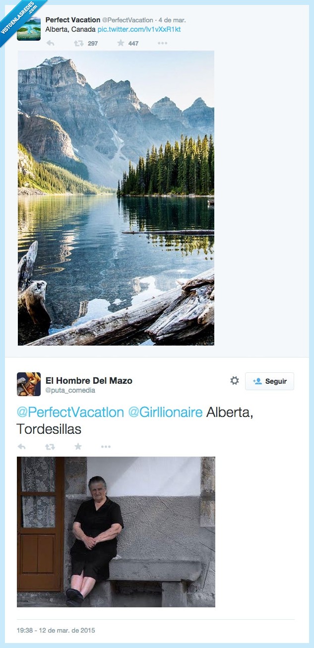 Alberta,Canada,señora,Tordesillas,pueblo,banco