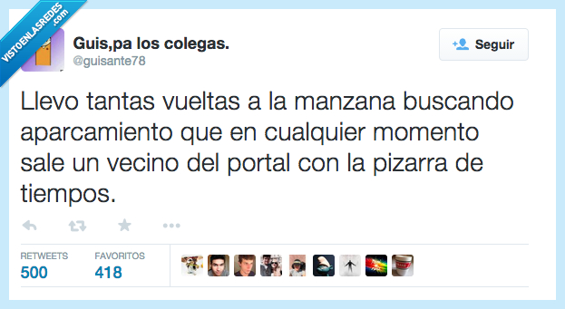 llevar,llevo,vueltas,buscar,buscando,aparcamiento,salir,sale,vecino,pizarra,tiempos,carrera,circuito