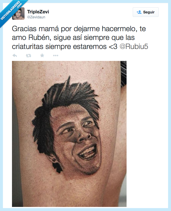 tatuaje,el rubius,wtf,cara,piel,tattoo