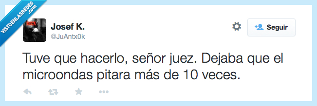 microondas,pitar,veces,repetidas,juez