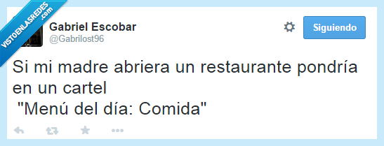 restaurante,madre,comida,menu,dia,comer
