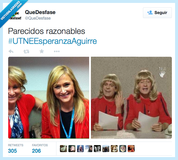 parecidos,razonables,Esperanza Aguirre,Cifuentes,Martes y 13,separados,nacer,rubias,risa
