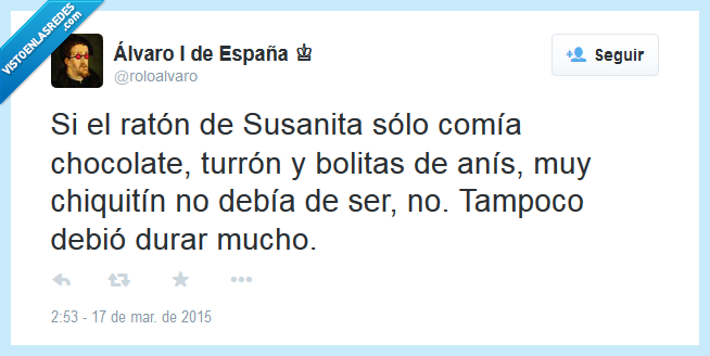 Susanita,ratón,chocolate,turrón,golosinas,dulces,chiquitin,cancion,durar,comer,comida