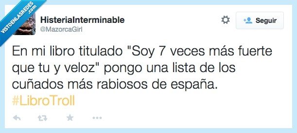 libro,cuñados,rabia,siete,veces,mas,fuerte,tu,veloz,david el gnomo,cancion,gnomo,david