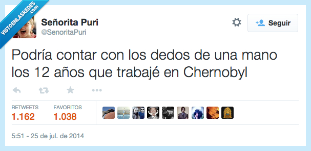 podria,poder,contar,dedo,mano,doce,mutacion,año,trabaje,trabajar,radiacion,Chernobyl