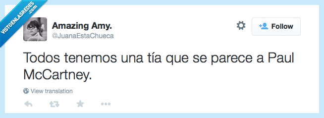 paul mccartney,tía,abuela,parecido,hombre,mujer,edad