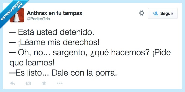 Detenido,policía,derechos,listo,porra,dale,dar,paliza,sargento