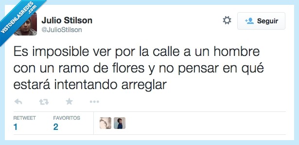 hombre,calle,ver,imposible,ramo,flores,arreglar