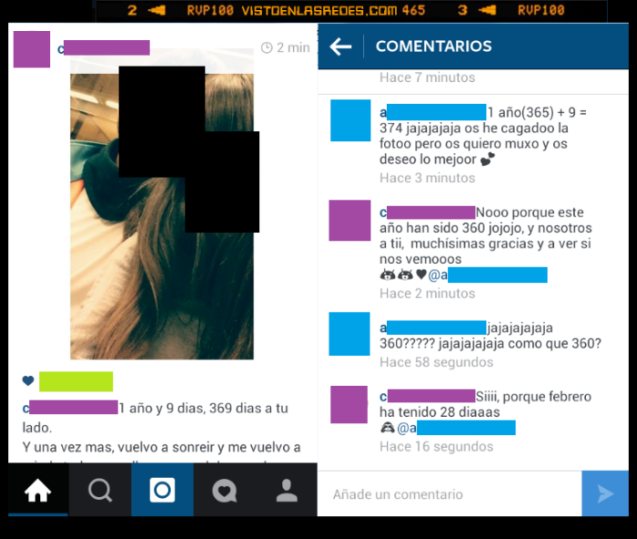 instagram,año,días,juntos,comentarios,360,365,pareja,confusión