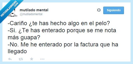 pelo,dinero,fijar,factura,mujer,peluquero,precio
