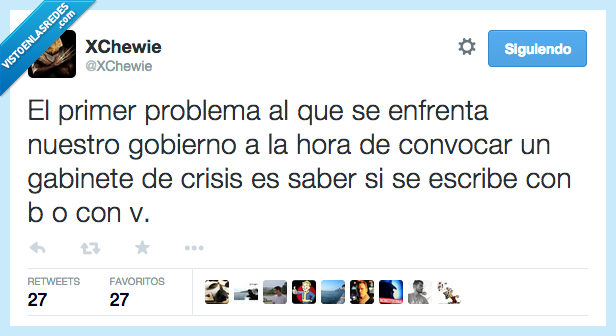 primer,problema,gobierno,gabinete,letra,crisis,ortogradia,convocar,listos