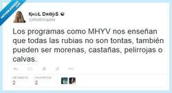Enlace a Las rubias no tienen por qué ser las tontas por @KhalDrogada