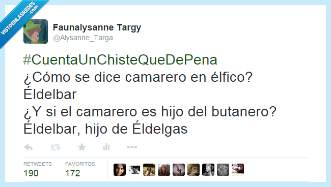 Élfico,Butanero,Camarero,El señor De Los Anillos,eldelbar,eldelgas,butano,chiste,malo