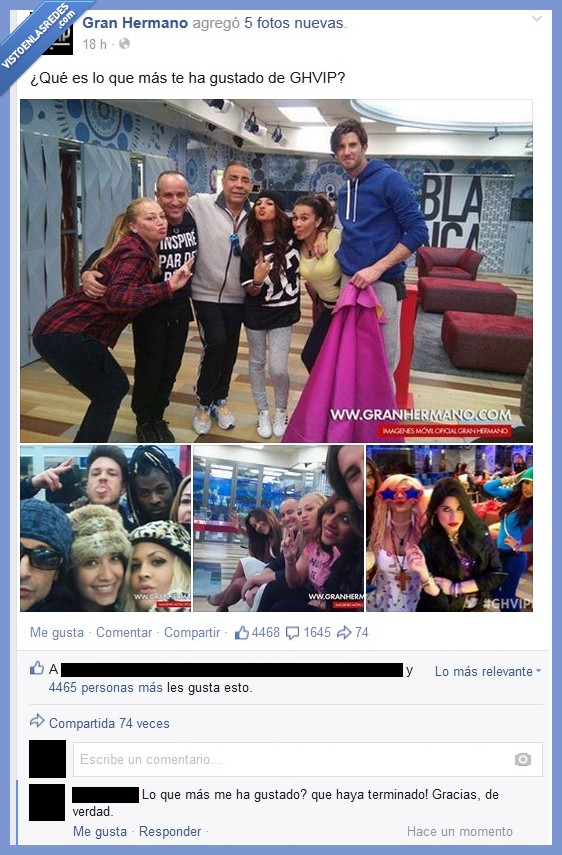 Gran Hermano,Gran Hermano VIP,GHVIP,parte,favorita,más,gusta,terminado,fin,final