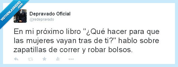 libro,zapatillas,runner,robar,bolso,consejo,mujeres