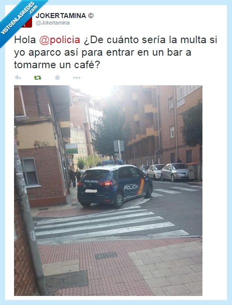 policía,foto,igualdad,multas,aparcar,coches